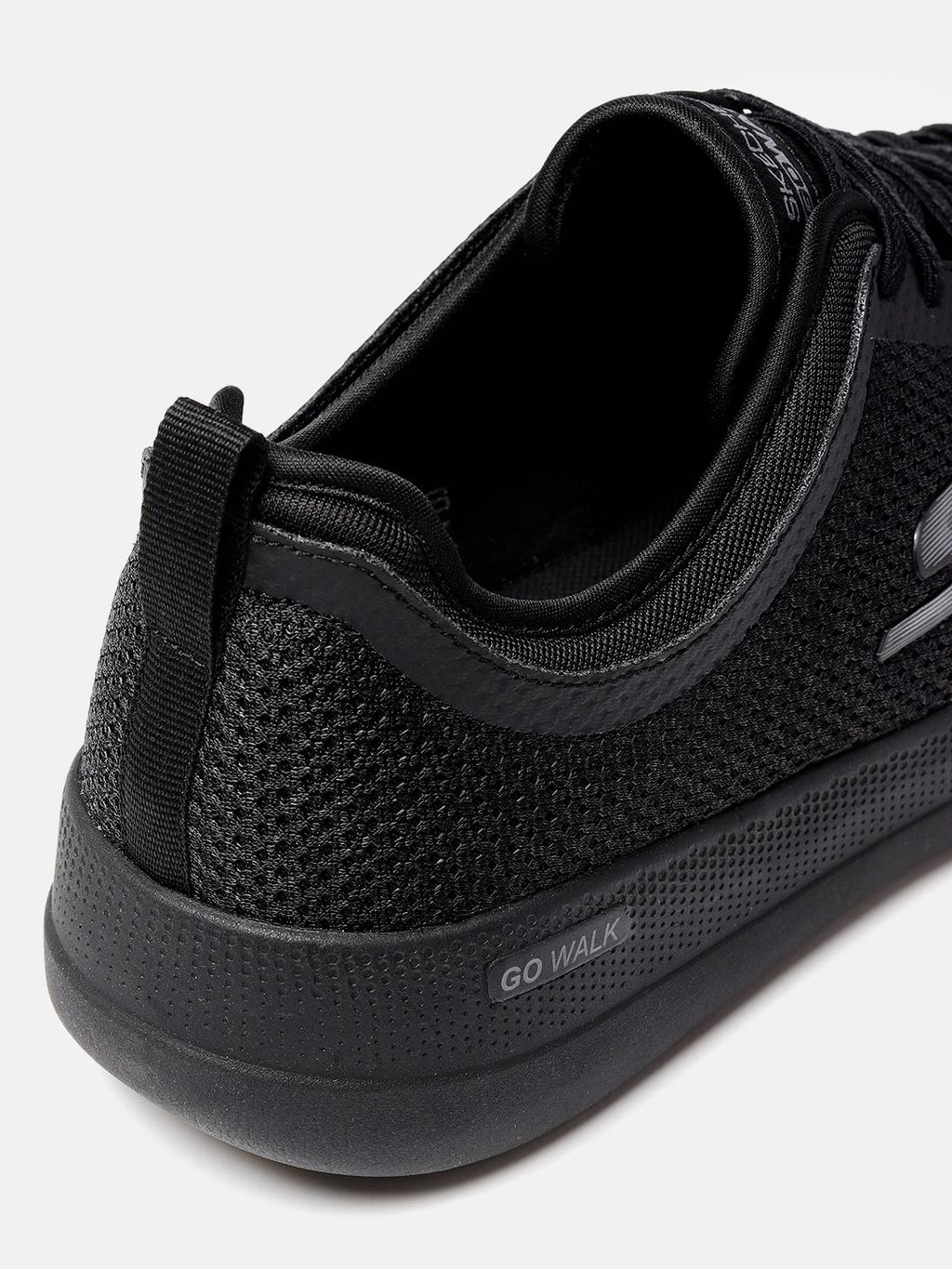  Skechers Men Black Mesh GO WALK STABILITY - PROGRESS Non-Marking Shoes