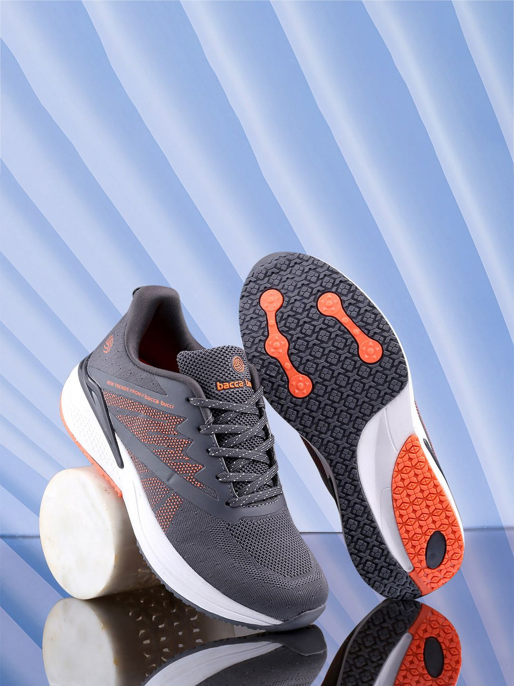  Bacca Bucci Men Mesh Marking Running Shoes