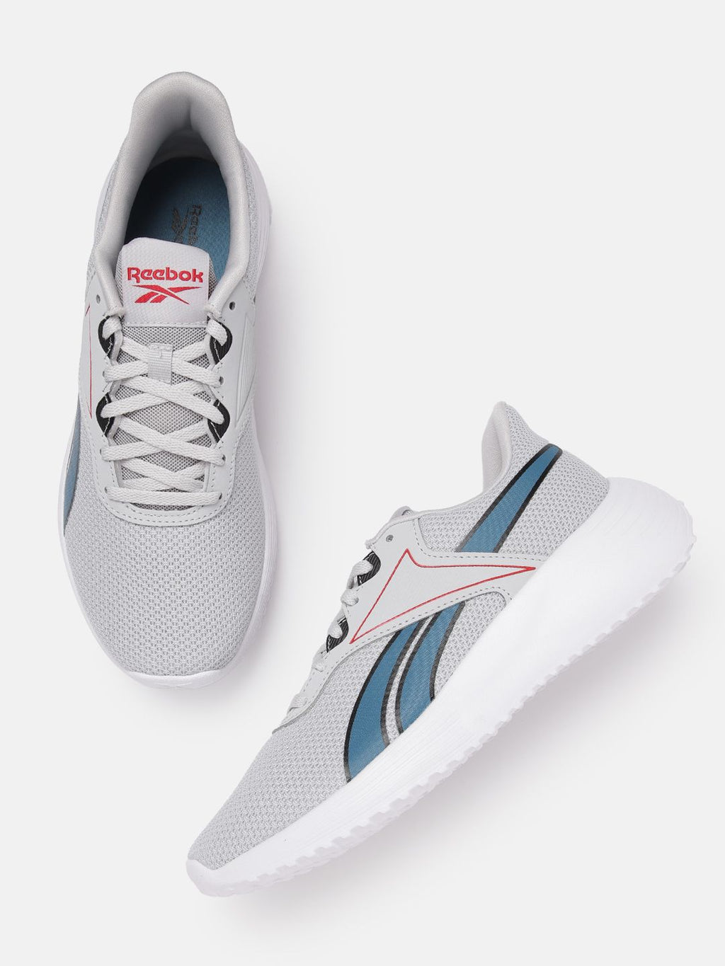  Reebok Men Brand Logo Detail Lite 3.0 Running Shoes