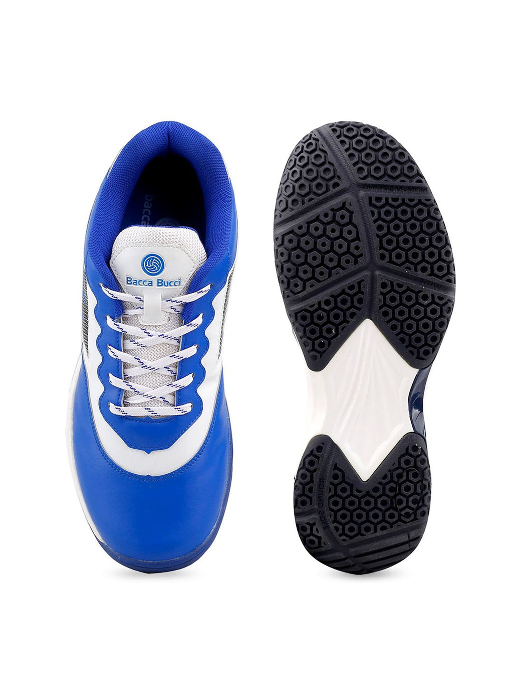  Bacca Bucci Men EliteStriker Lightweight Mesh Non-Marking Badminton Shoes