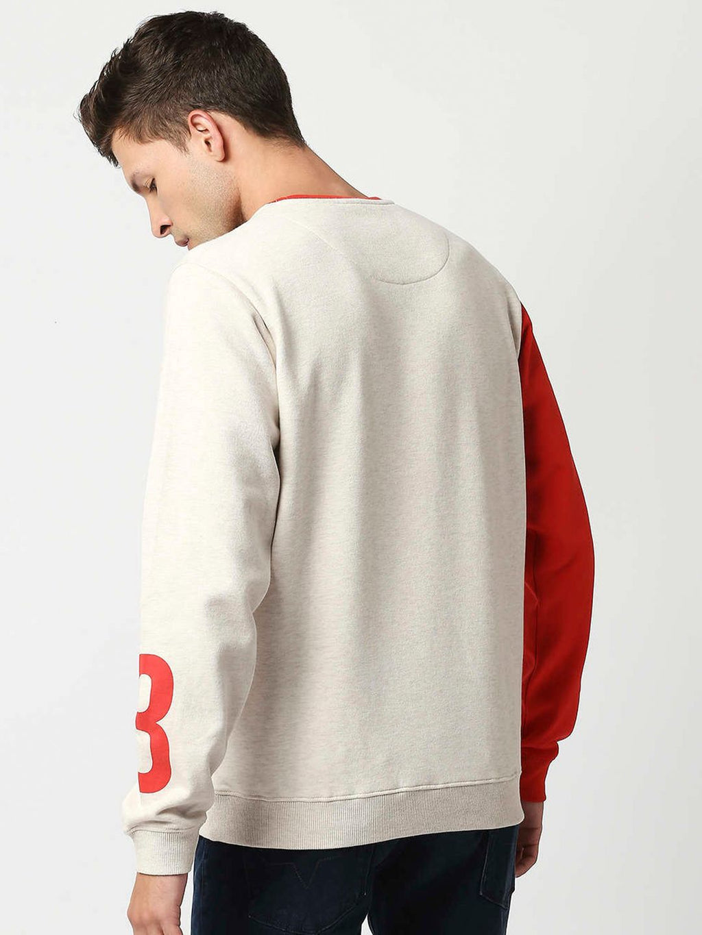  Pepe Jeans Men White Printed Sweatshirt