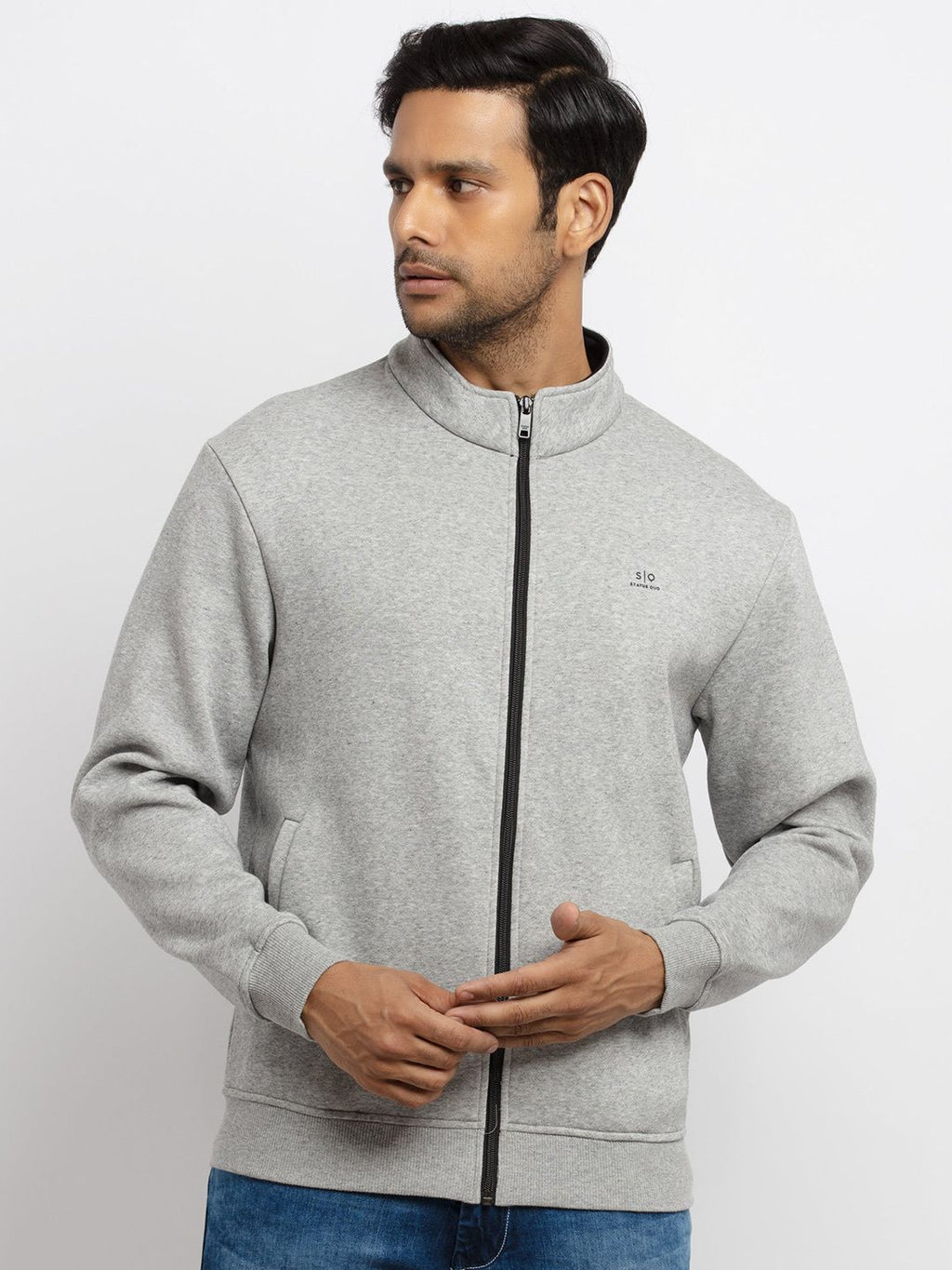  Status Quo Men Grey Sweatshirt