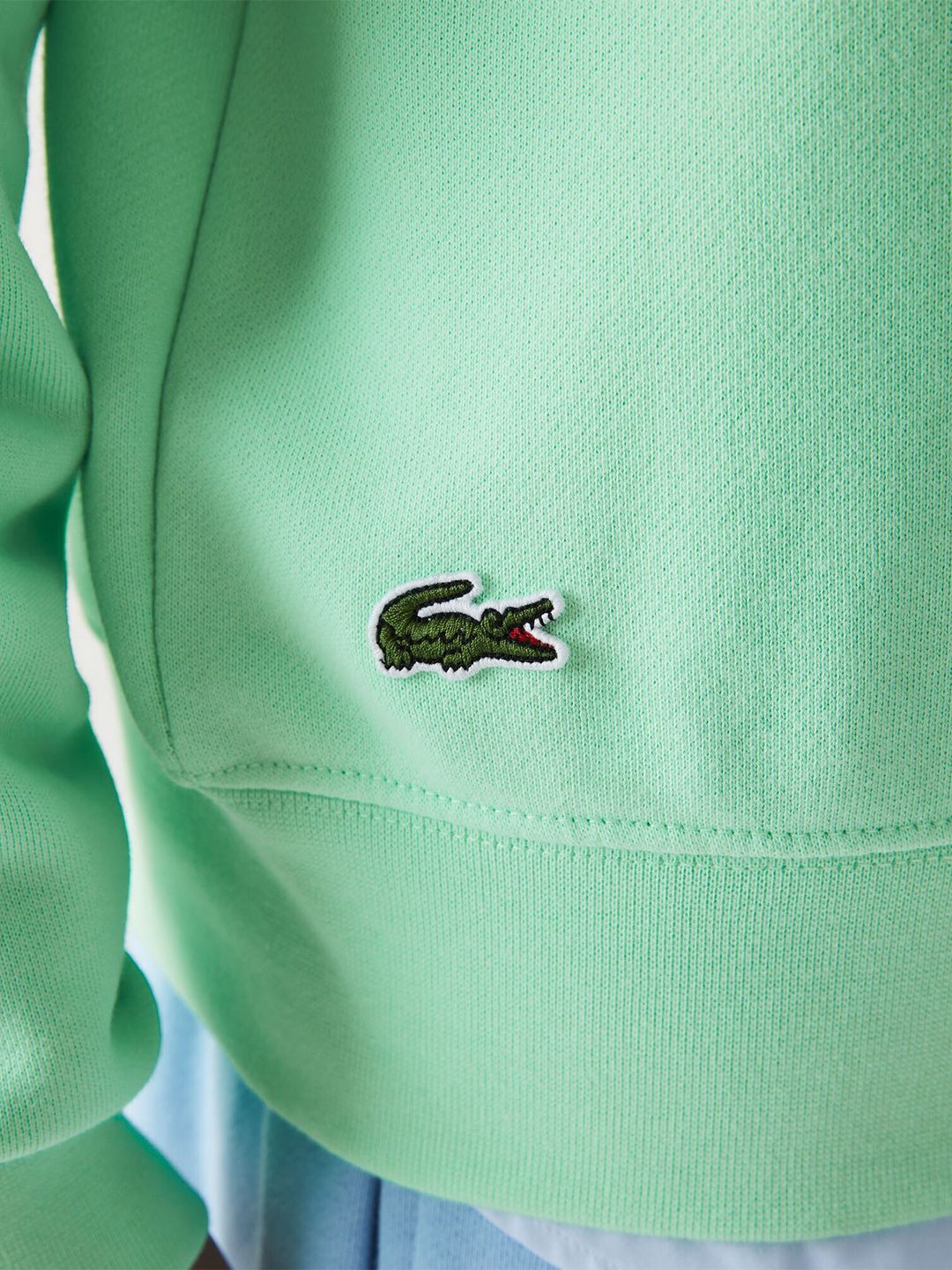 Lacoste Men Cotton Round Neck Sweatshirt