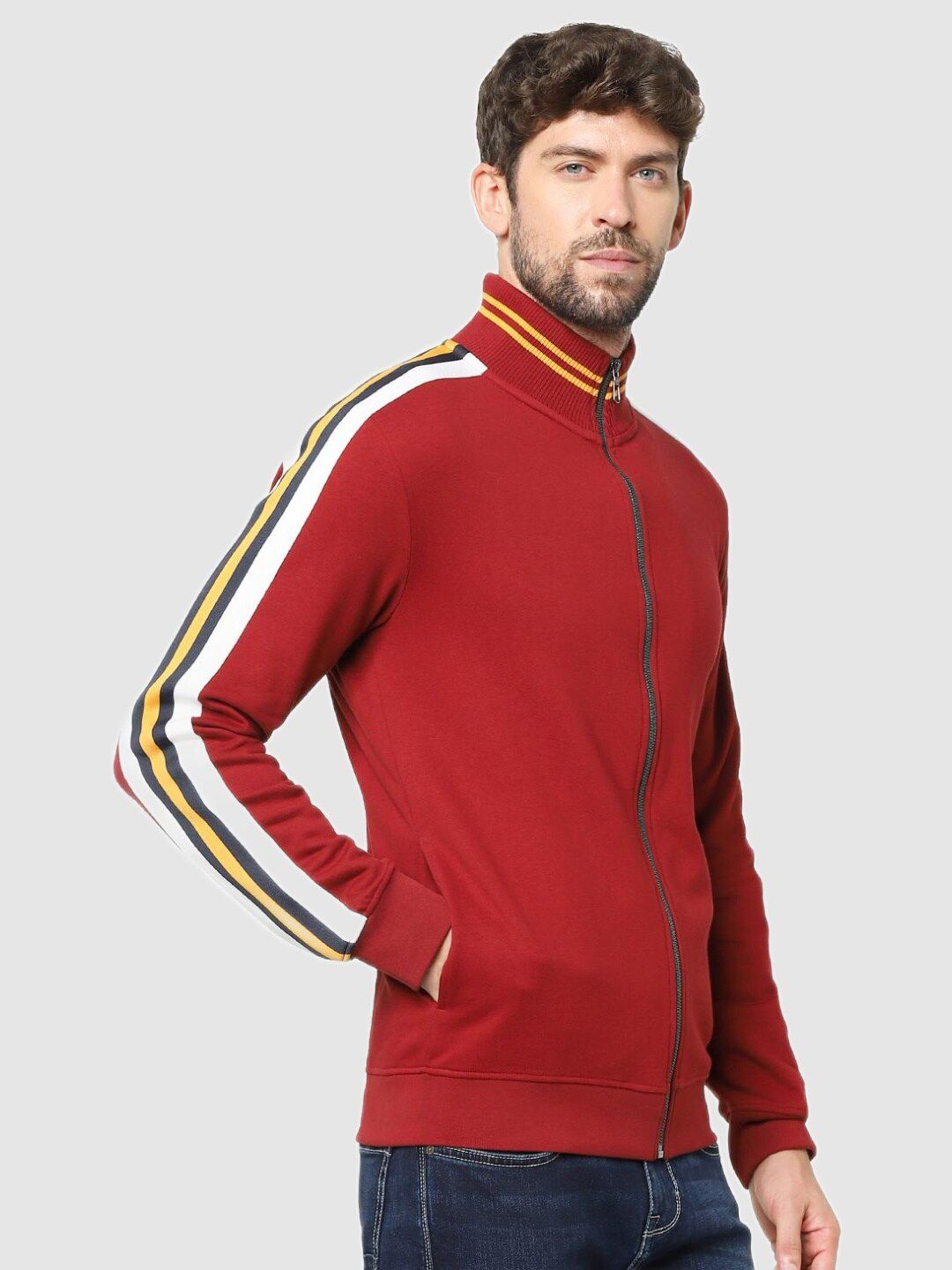  Celio High Neck Cotton Sweatshirt
