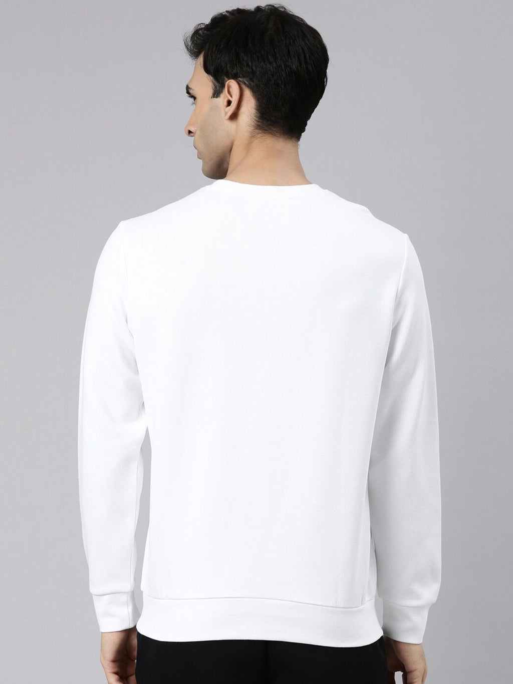  Xtep Typography Printed Round Neck Sweatshirt