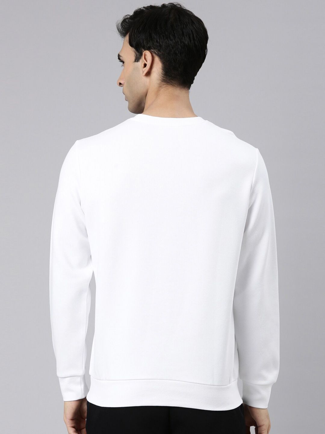  Xtep Typography Printed Round Neck Sweatshirt
