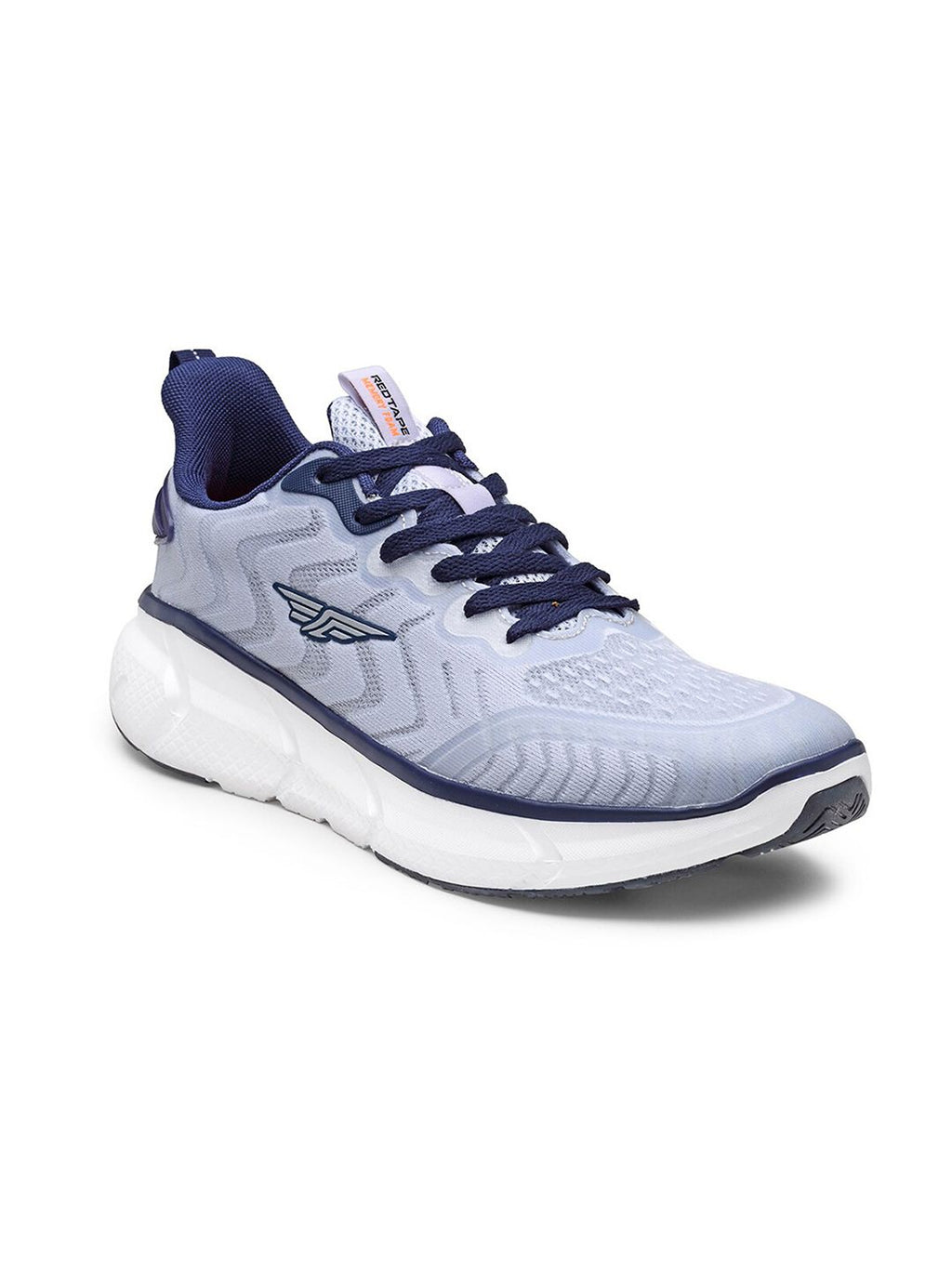  Red Tape Men Grey Mesh Walking Shoes