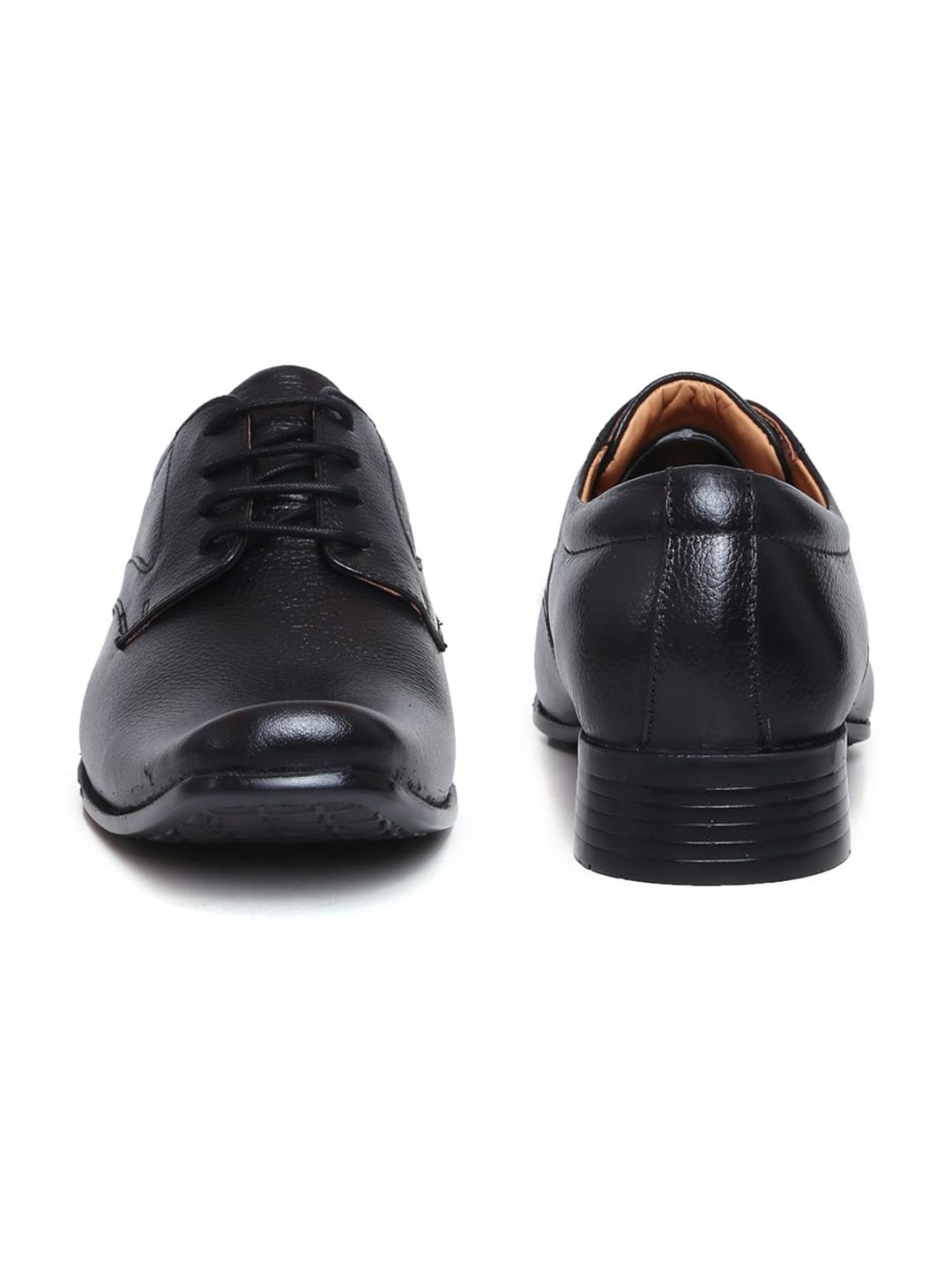  Zoom Shoes Men Textured Leather Formal Derbys