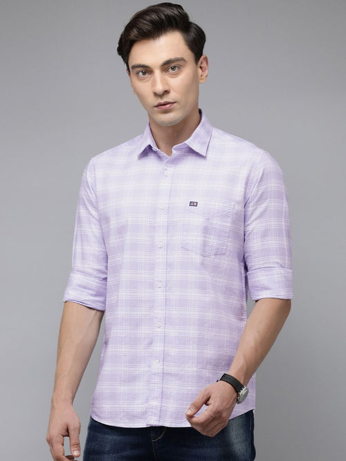  Arrow Sport Men Slim Fit Tartan Checked Pure Cotton Casual Shirt