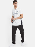  Octave Men Cotton Mid-Rise Cotton Track Pants