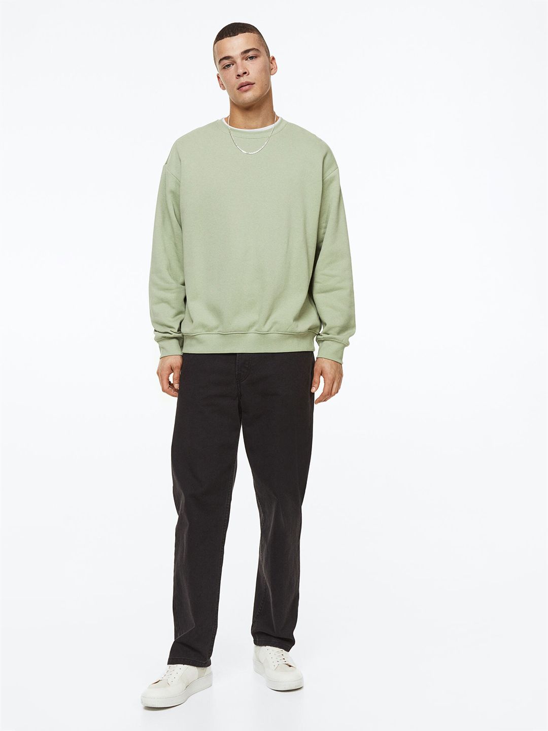  H&M Men 2-Pack Relaxed Fit Sweatshirts