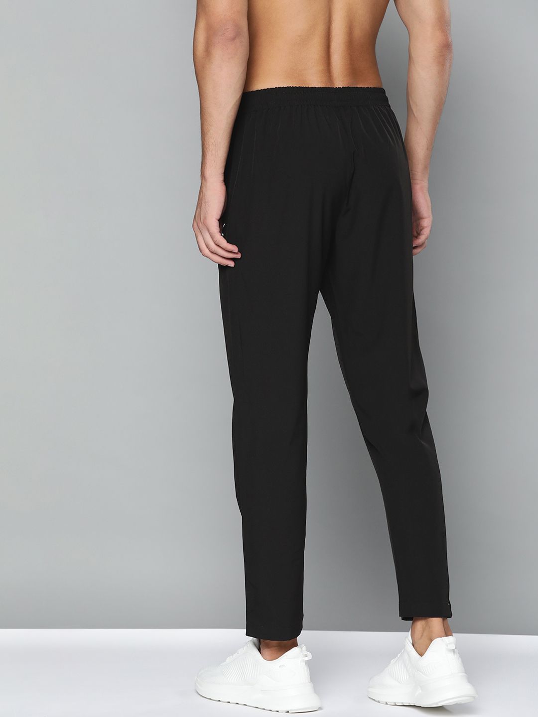  HRX By Hrithik Roshan Training Men Jet Black Rapid-Dry Track Pants