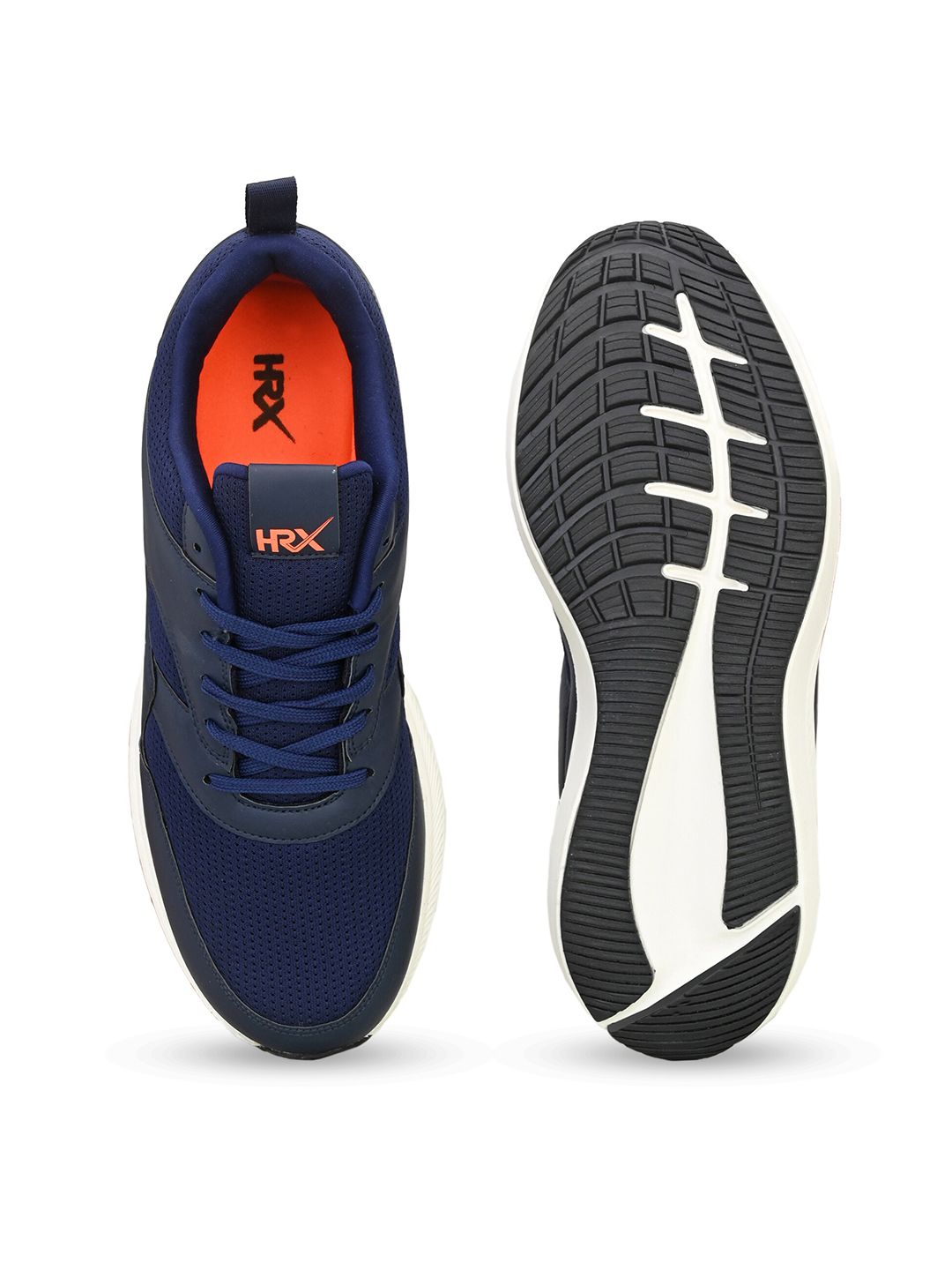  HRX By Hrithik Roshan Men Navy Blue Mesh Non-Marking Running Shoes