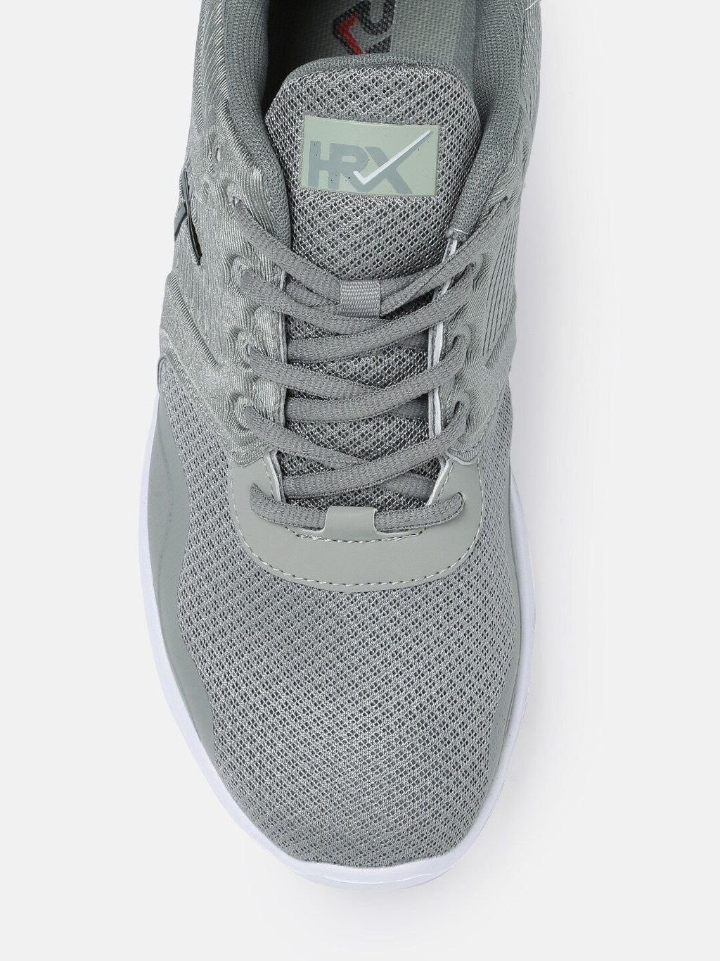  HRX By Hrithik Roshan Men Grey Knit Run 1.0 Running Shoes