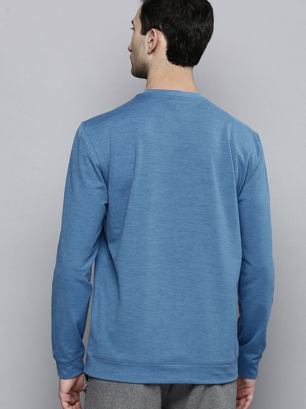  Puma Men Teal Blue CLOUDSPUN Crew Golf Sweatshirt
