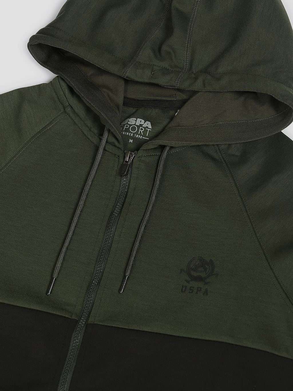  U.S. Polo Assn. Colourblocked Performance Hoodie Sweatshirt
