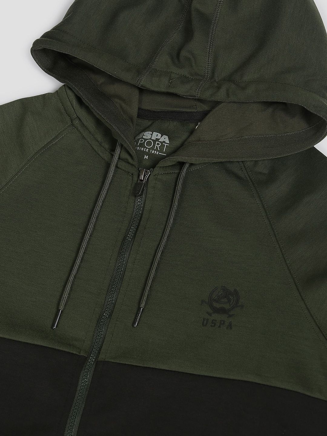  U.S. Polo Assn. Colourblocked Performance Hoodie Sweatshirt
