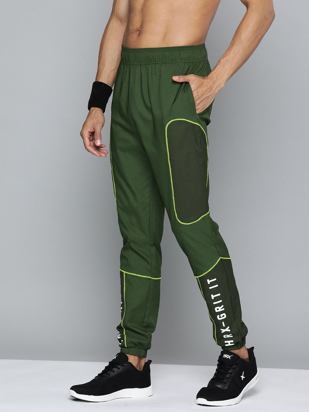  HRX By Hrithik Roshan Men Printed Track Pants