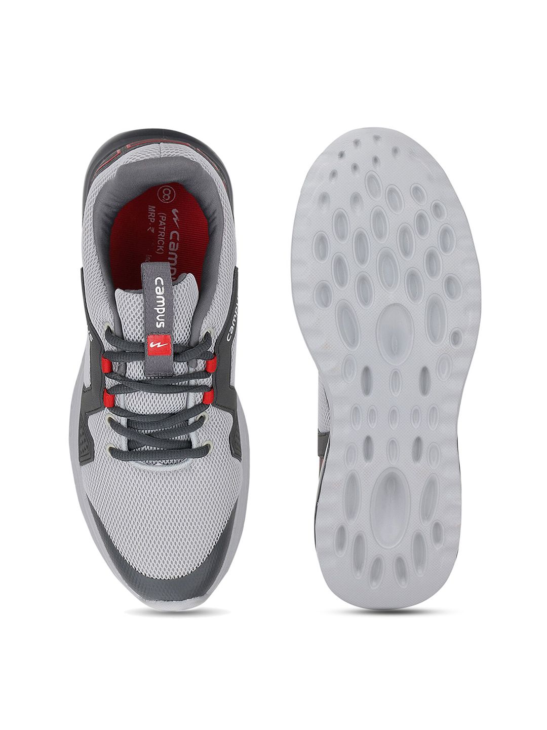  Campus Men Grey Running Shoes