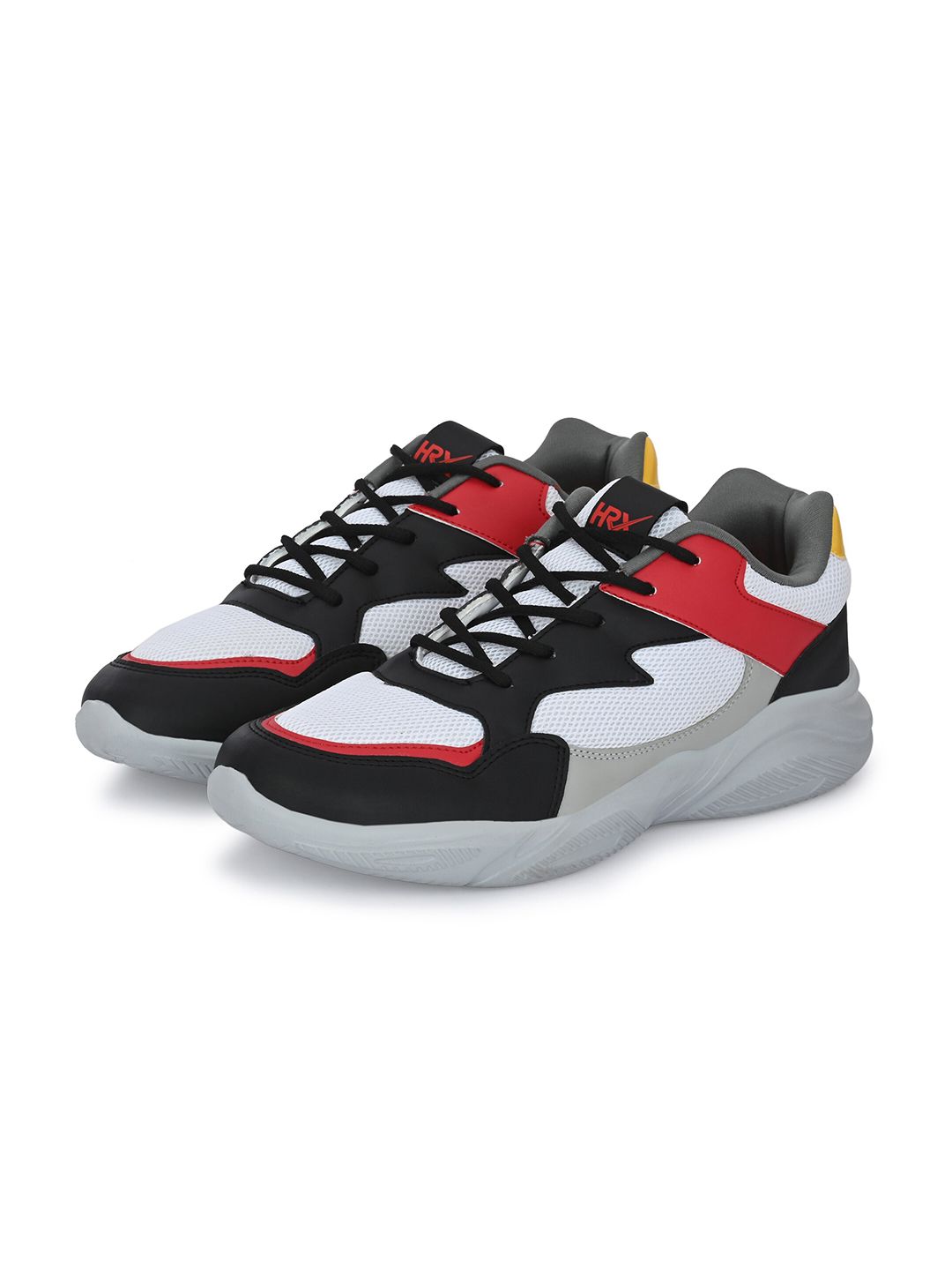  HRX By Hrithik Roshan Men Mesh Memory Foam Running Lace-Up Non-Marking Shoes