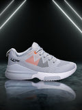  Lancer Men Grey Textile Running Non-Marking Shoes
