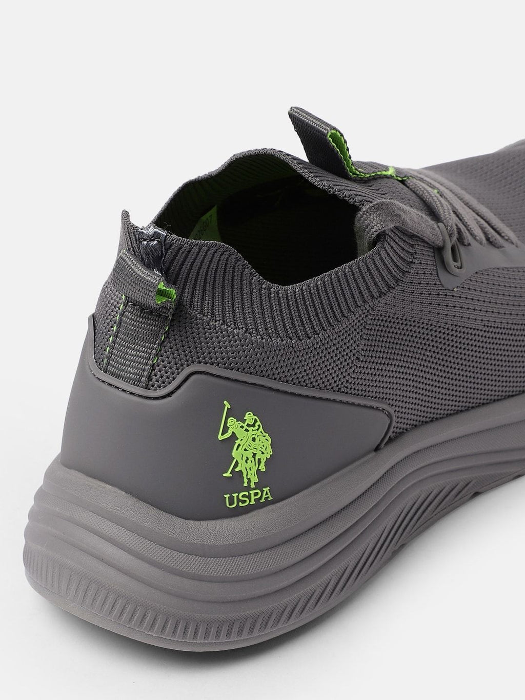  U.S. Polo Assn. Men Grey Textile OXLEY 2.0 Walking Shoes