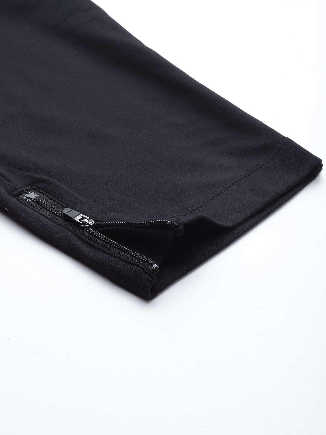  Jockey Men Black Solid Straight Fit Stay-Dry Track Pants