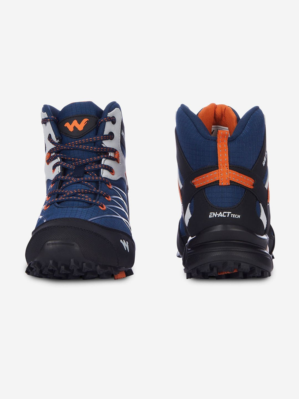  Wildcraft Men RuNX TR Hugo Colourblocked Mid-Top Trekking Shoes