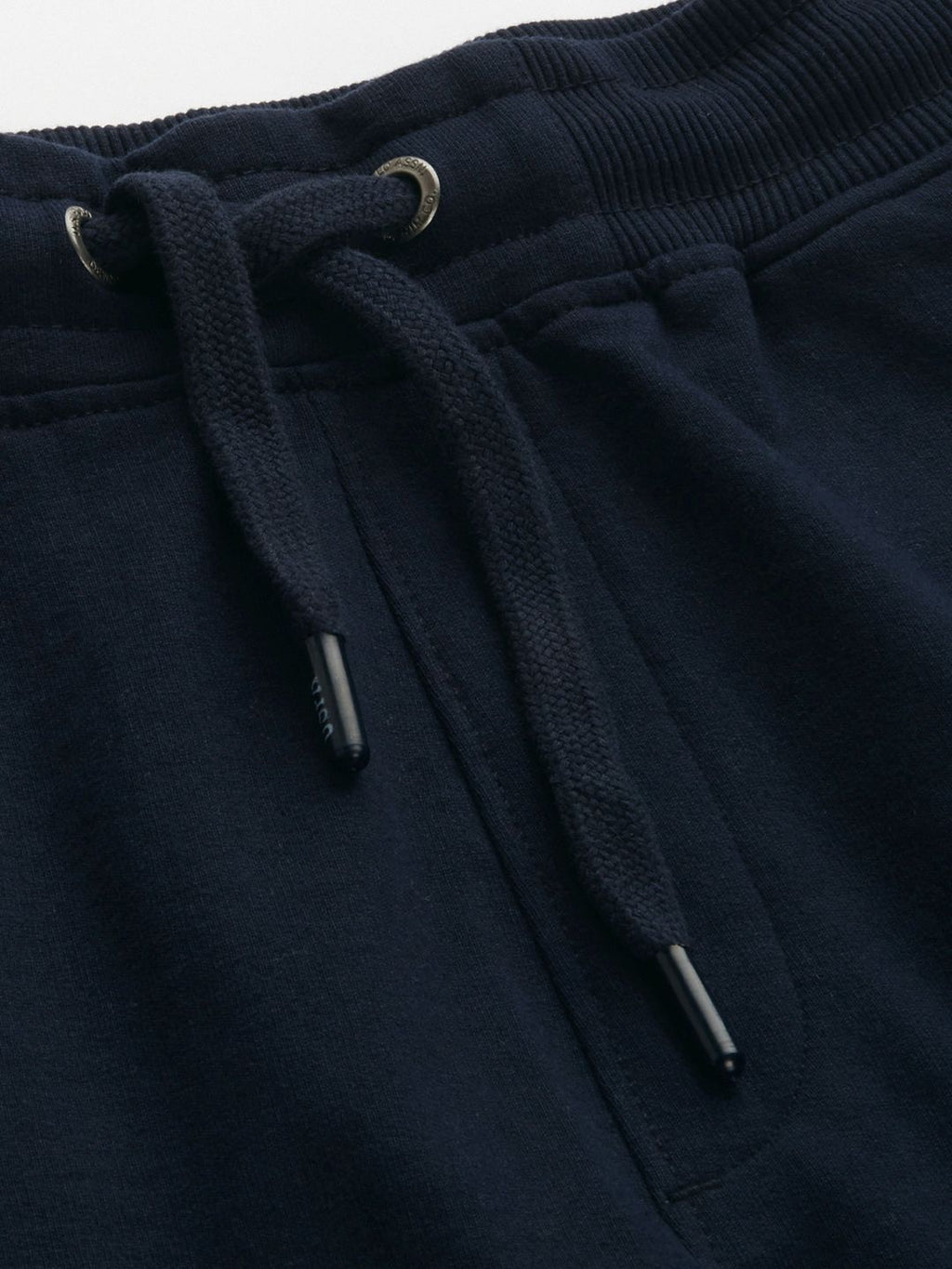  U.S. Polo Assn. Denim Co. Men Navy Blue Solid Mid-Rise Knitted Joggers With Side Taping