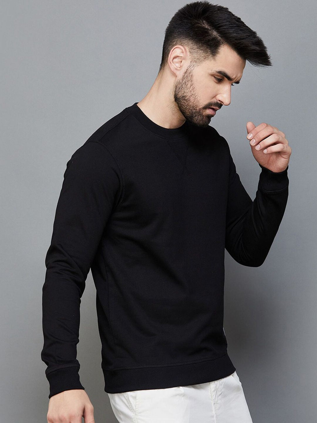  Forca Round Neck Long Sleeves Sweatshirt