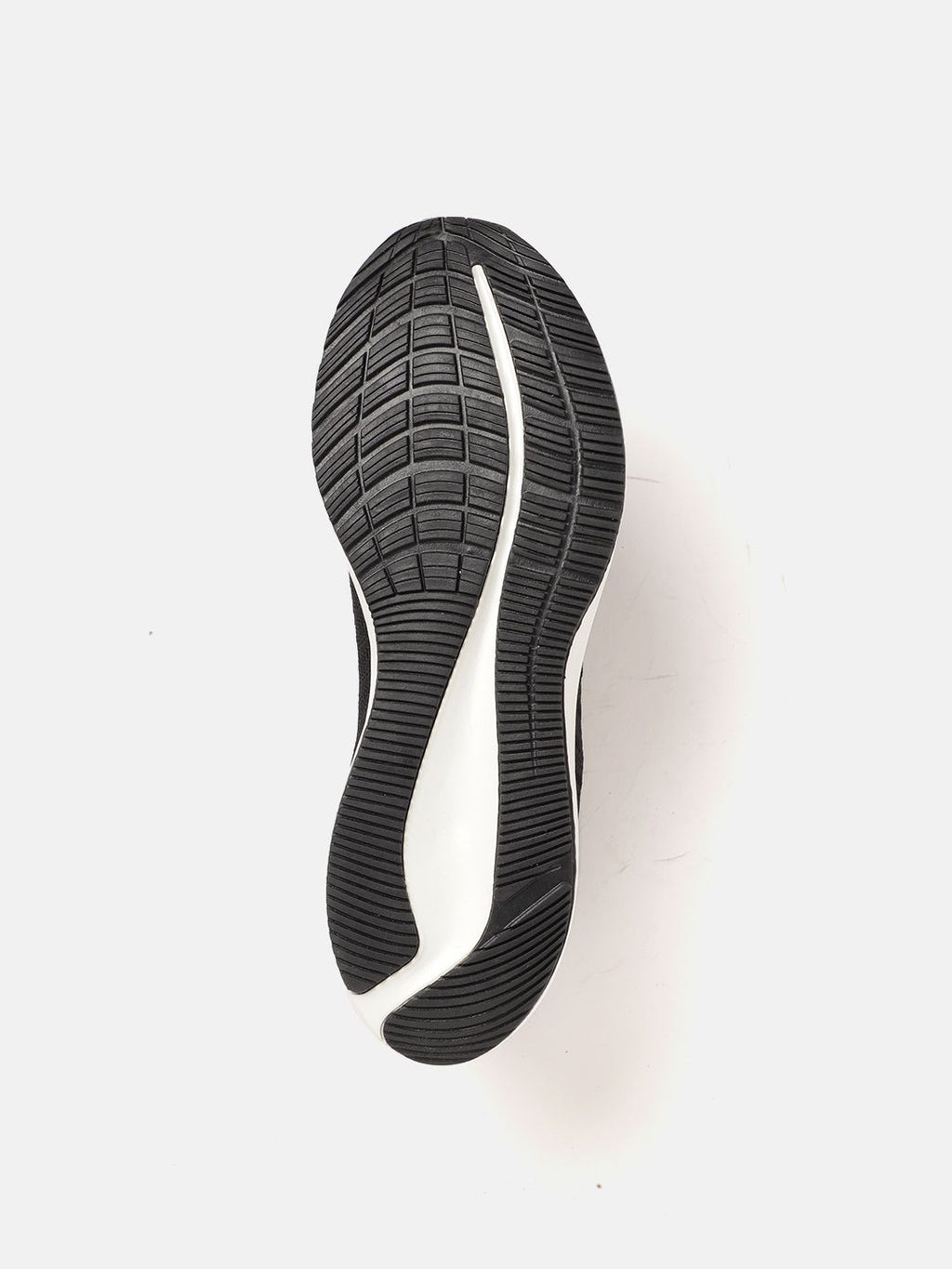  WROGN Men Black Solid Woven Design Running Shoes