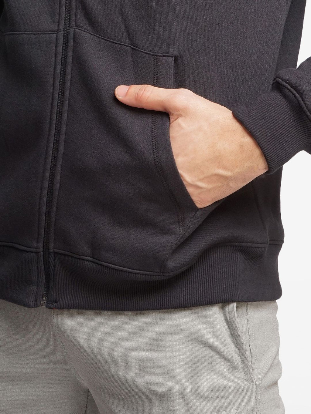  Wildcraft Front-Open Hooded Sweatshirt