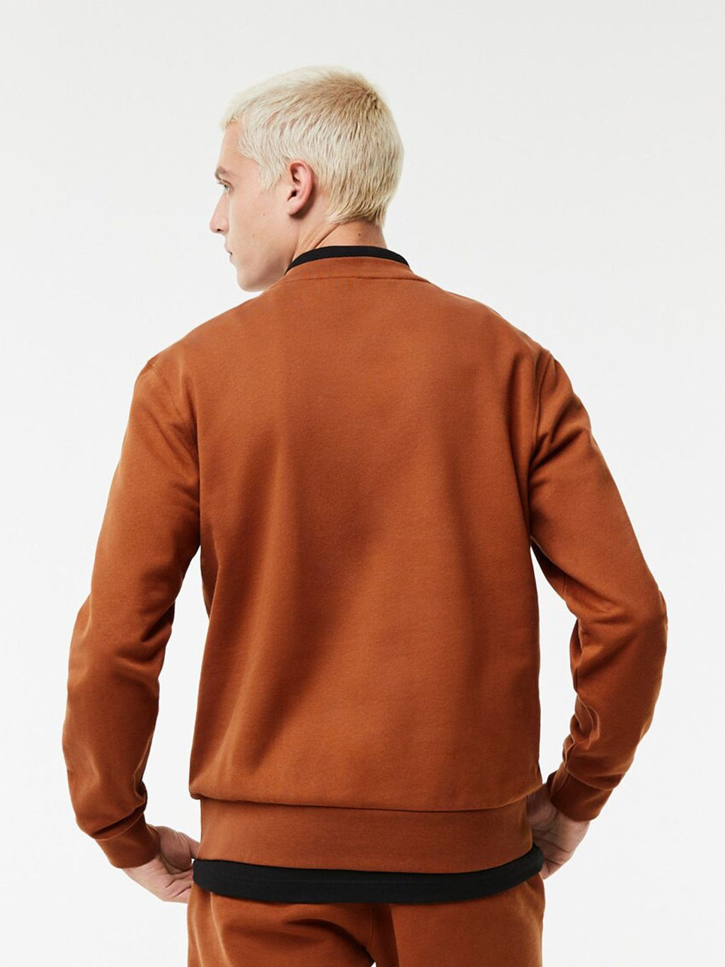  Lacoste Men Printed Pure Cotton Sweatshirt