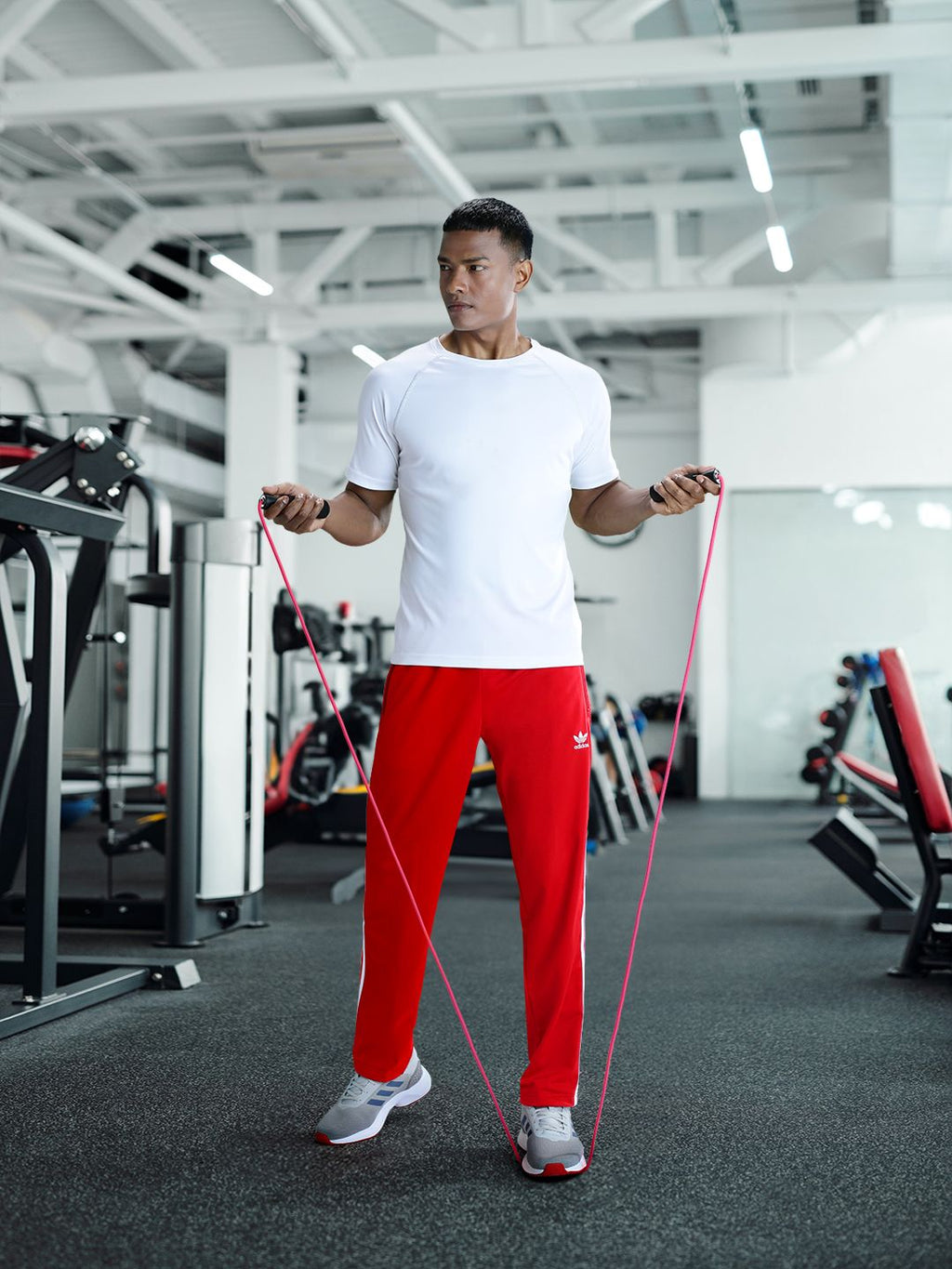  ADIDAS Originals Classics Men Firebird Track Pants With Side Stripes