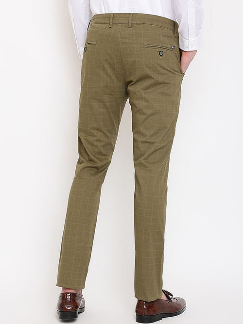  Cantabil Men Cotton Formal Trousers
