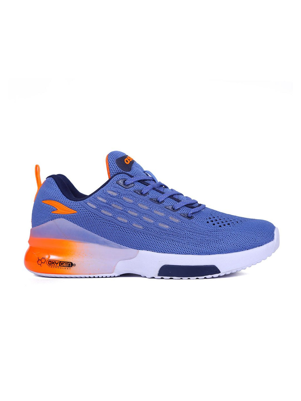  ASIAN Men Blue Mesh Running Non-Marking Running Shoes