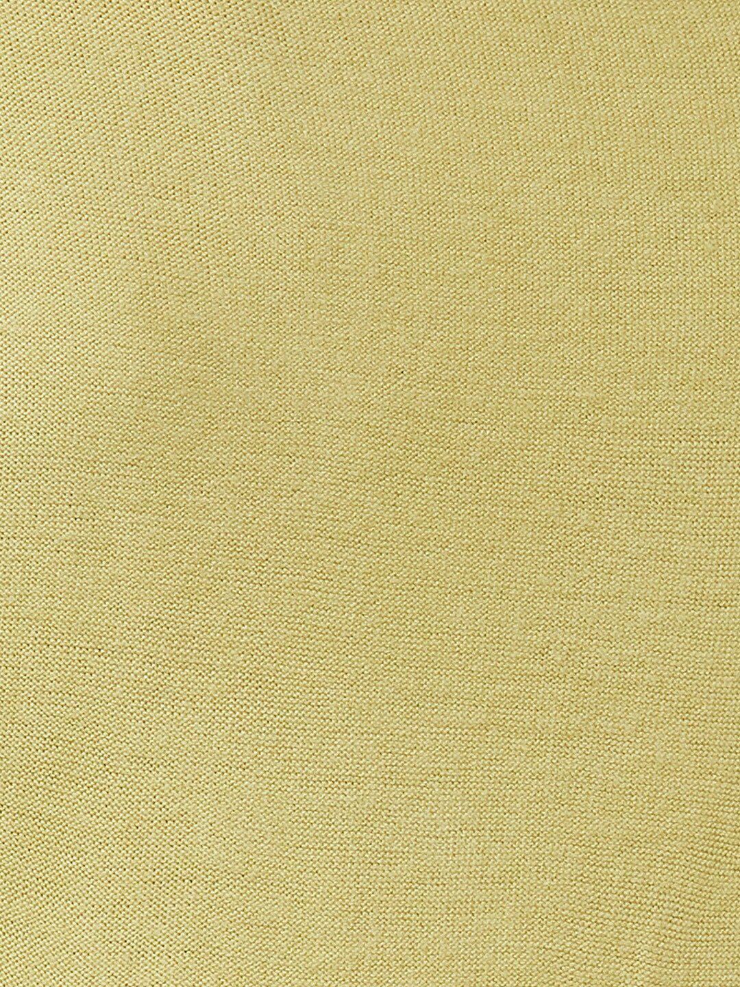  Forca By Lifestyle Men Mustard Flat Knit Acrylic Sweatshirt