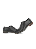  ATTITUDIST Men Textured Formal Oxfords