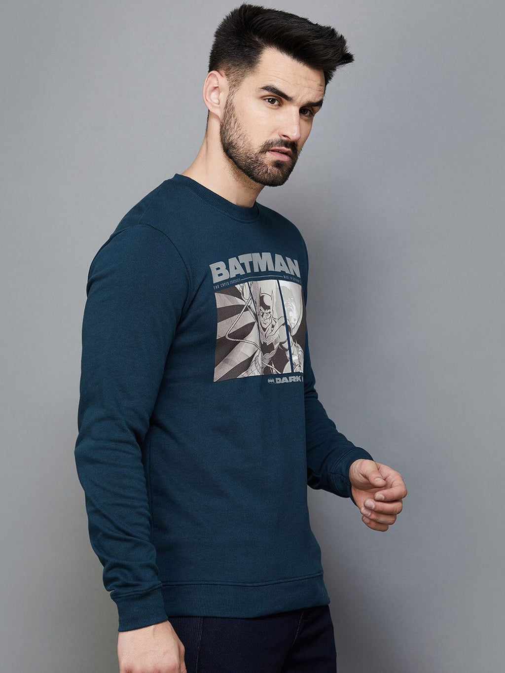  Fame Forever By Lifestyle Graphic Printed Cotton Sweatshirt