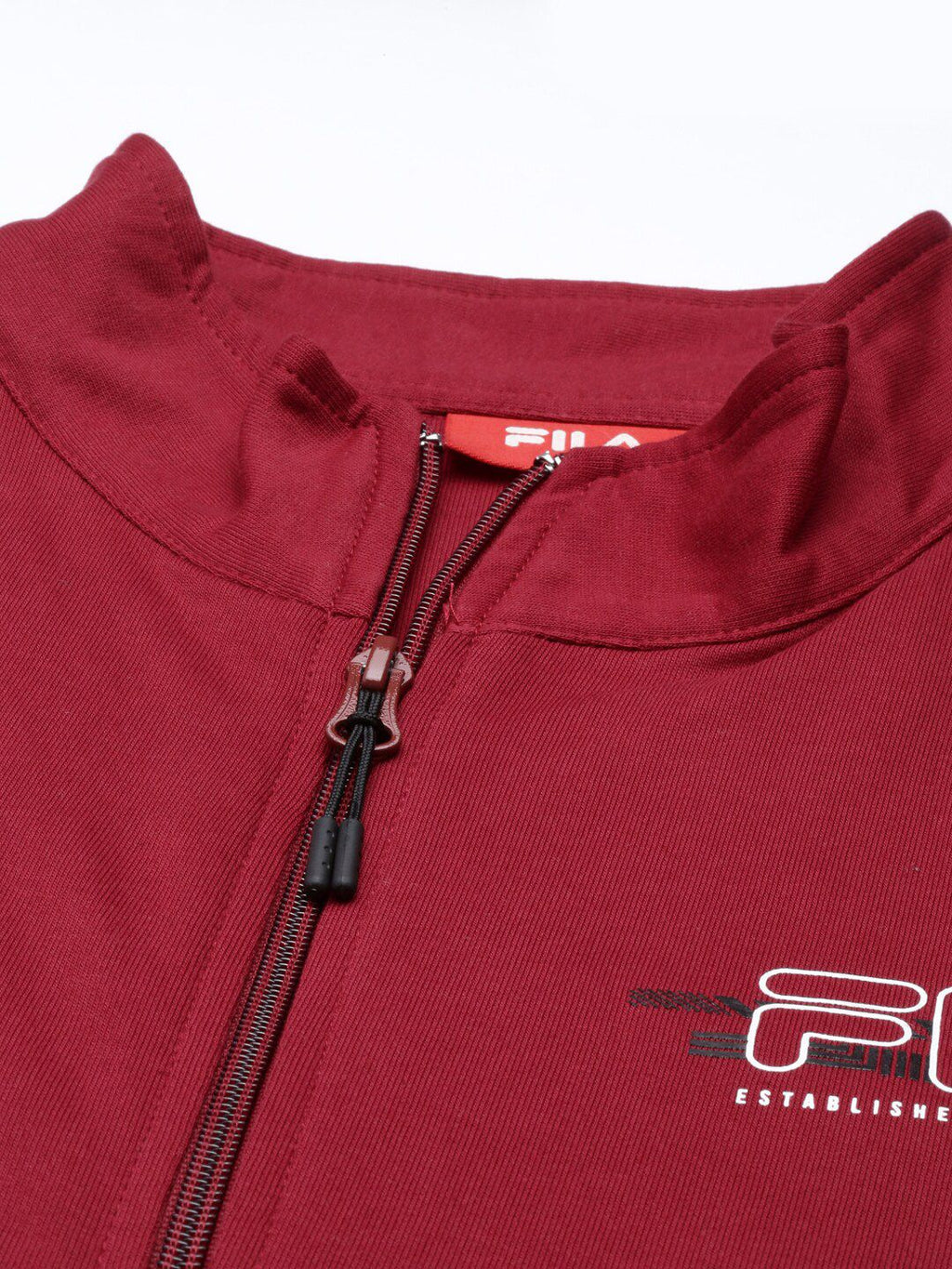  FILA Men Red Printed Kasper Sweatshirt