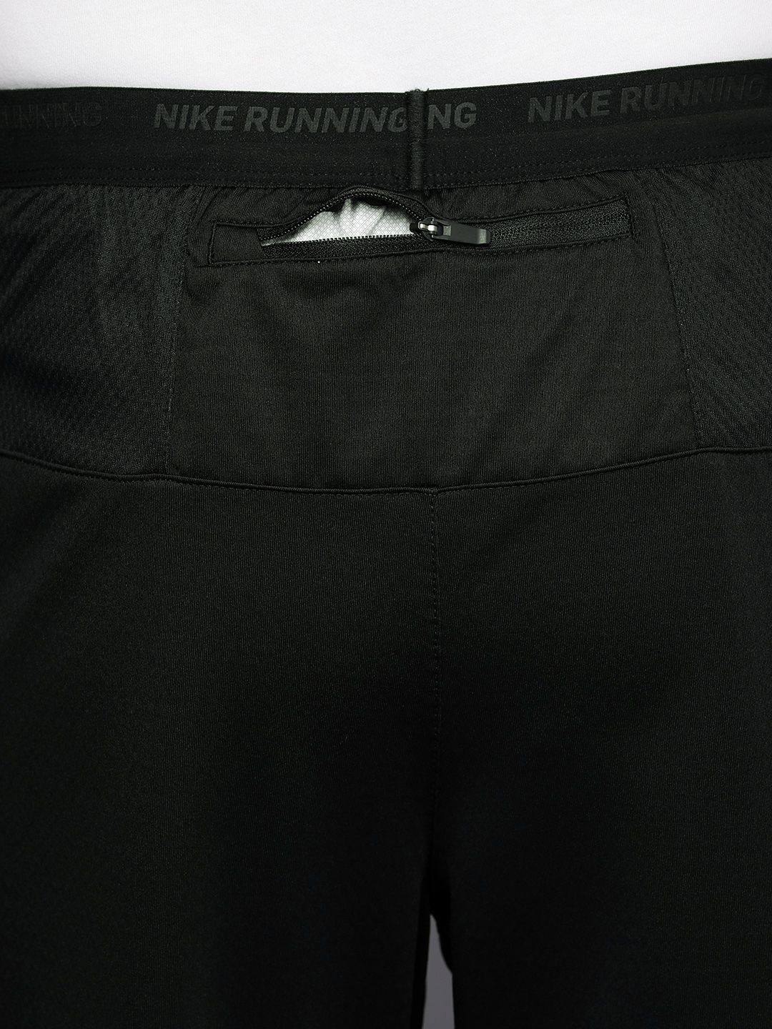  Nike Men Black Solid Dri-FIT Phenom Elite Knit Running Track Pants