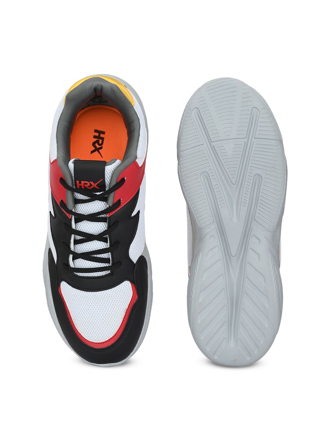  HRX By Hrithik Roshan Men Mesh Memory Foam Running Lace-Up Non-Marking Shoes
