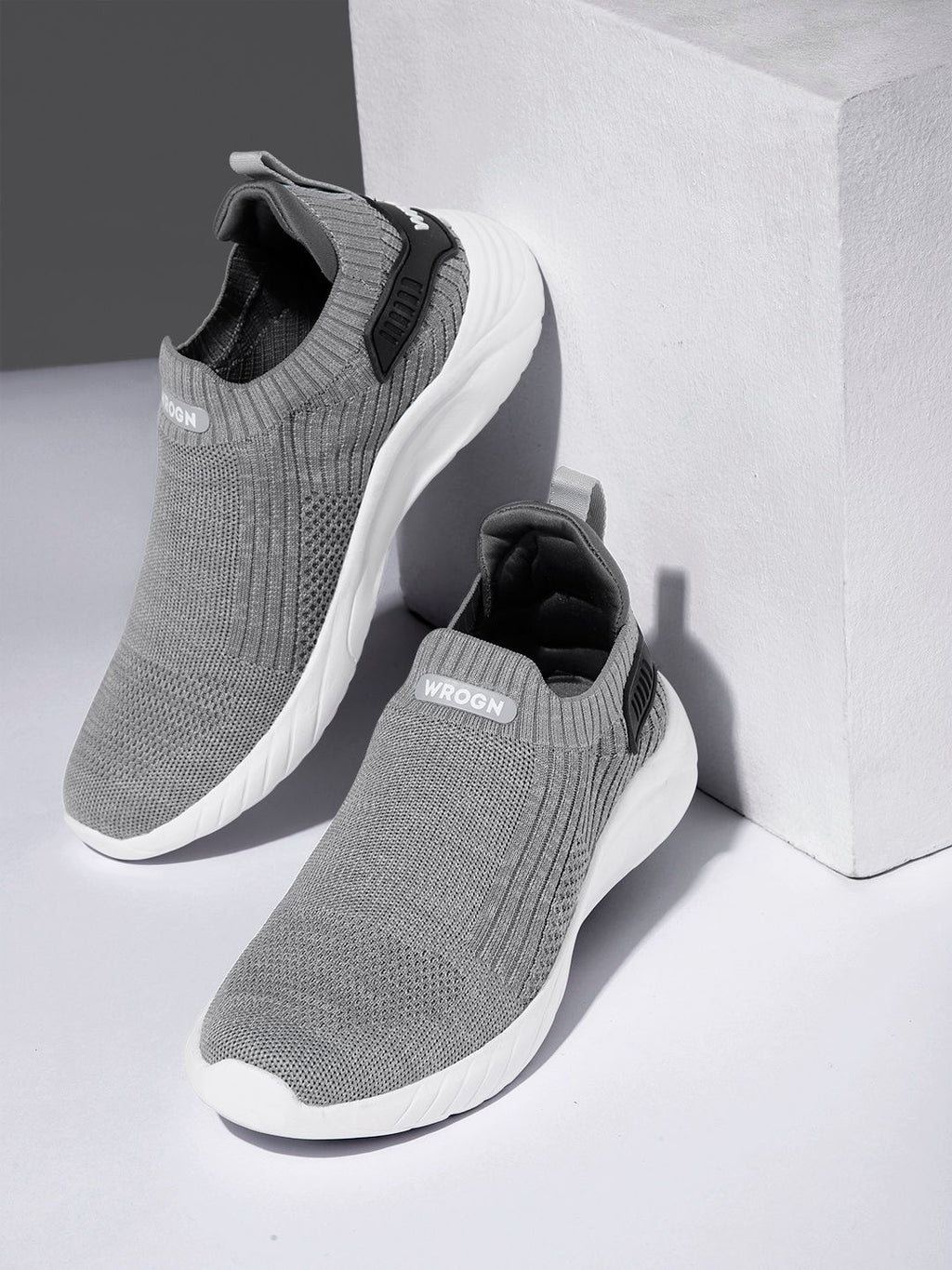  WROGN Men Woven Design Running Shoes