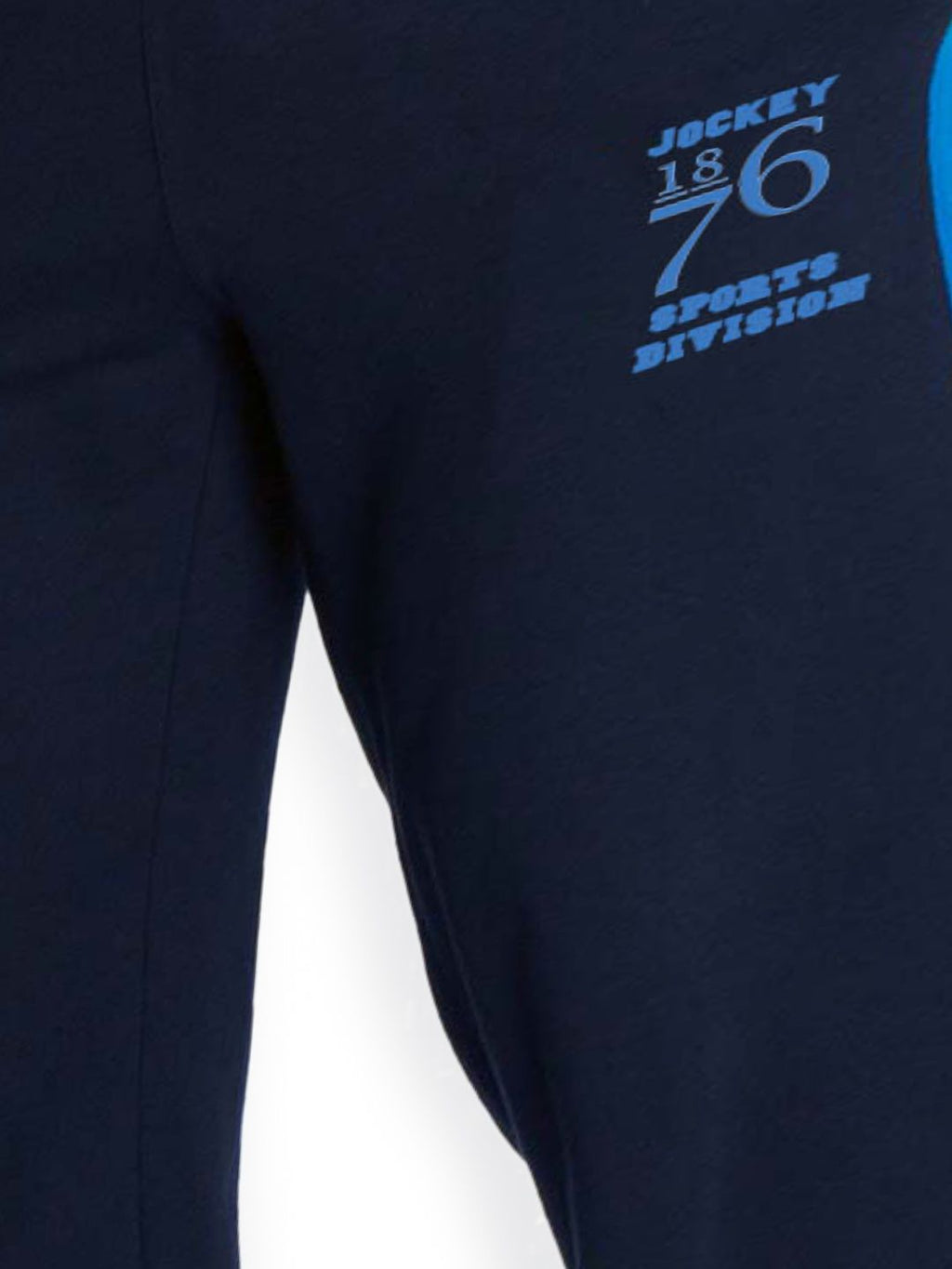 Jockey Men Navy Blue Straight Fit Solid Track Pants