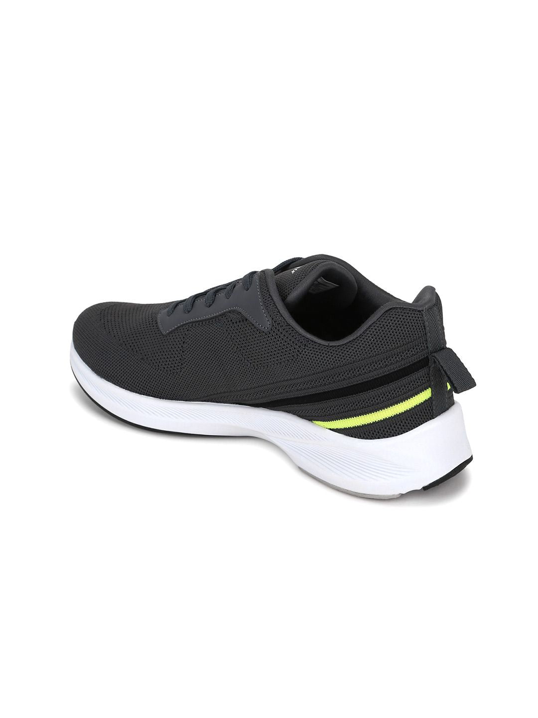  Allen Cooper Men Grey Mesh Running Non-Marking Shoes