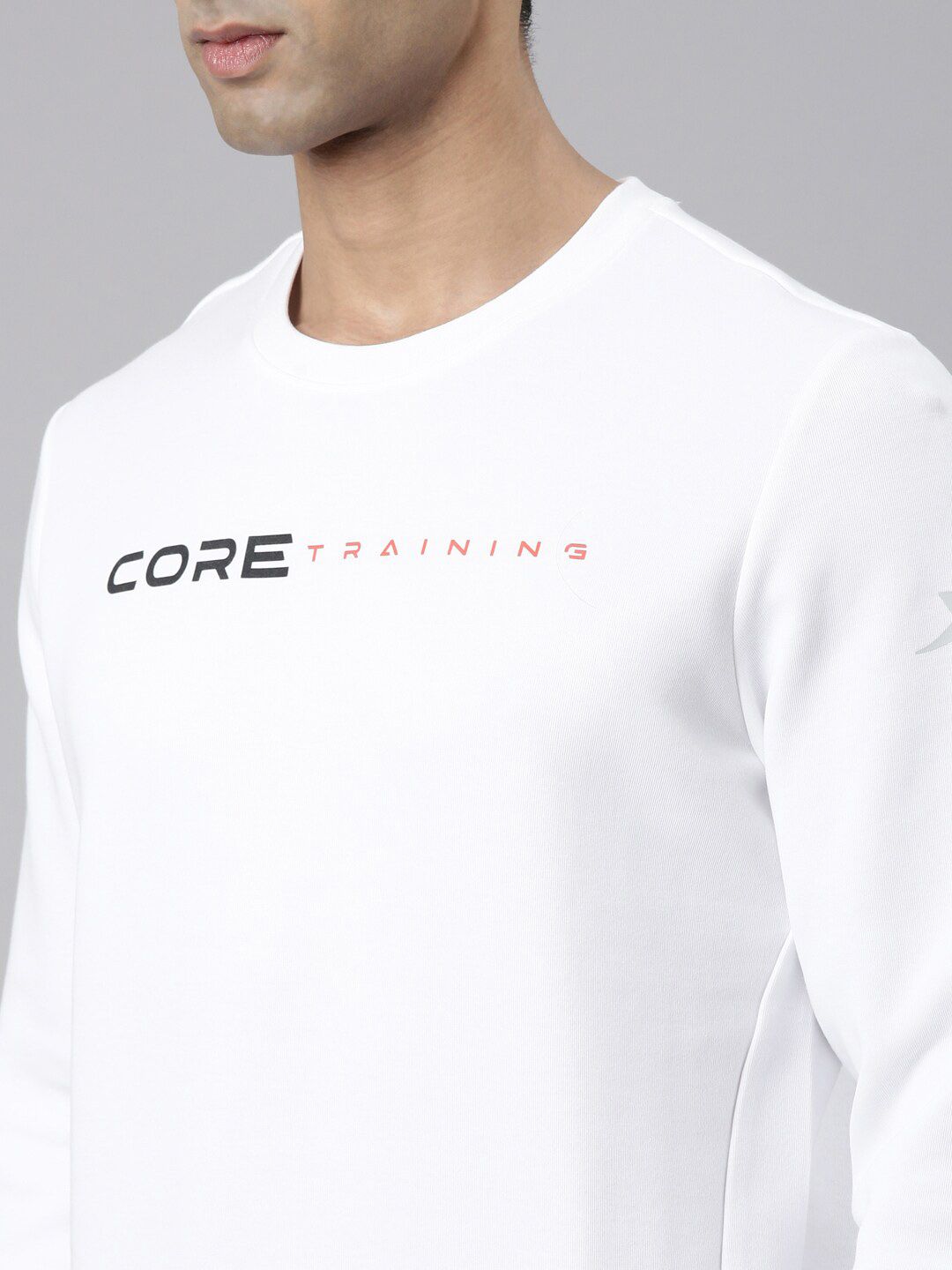  Xtep Typography Printed Round Neck Sweatshirt