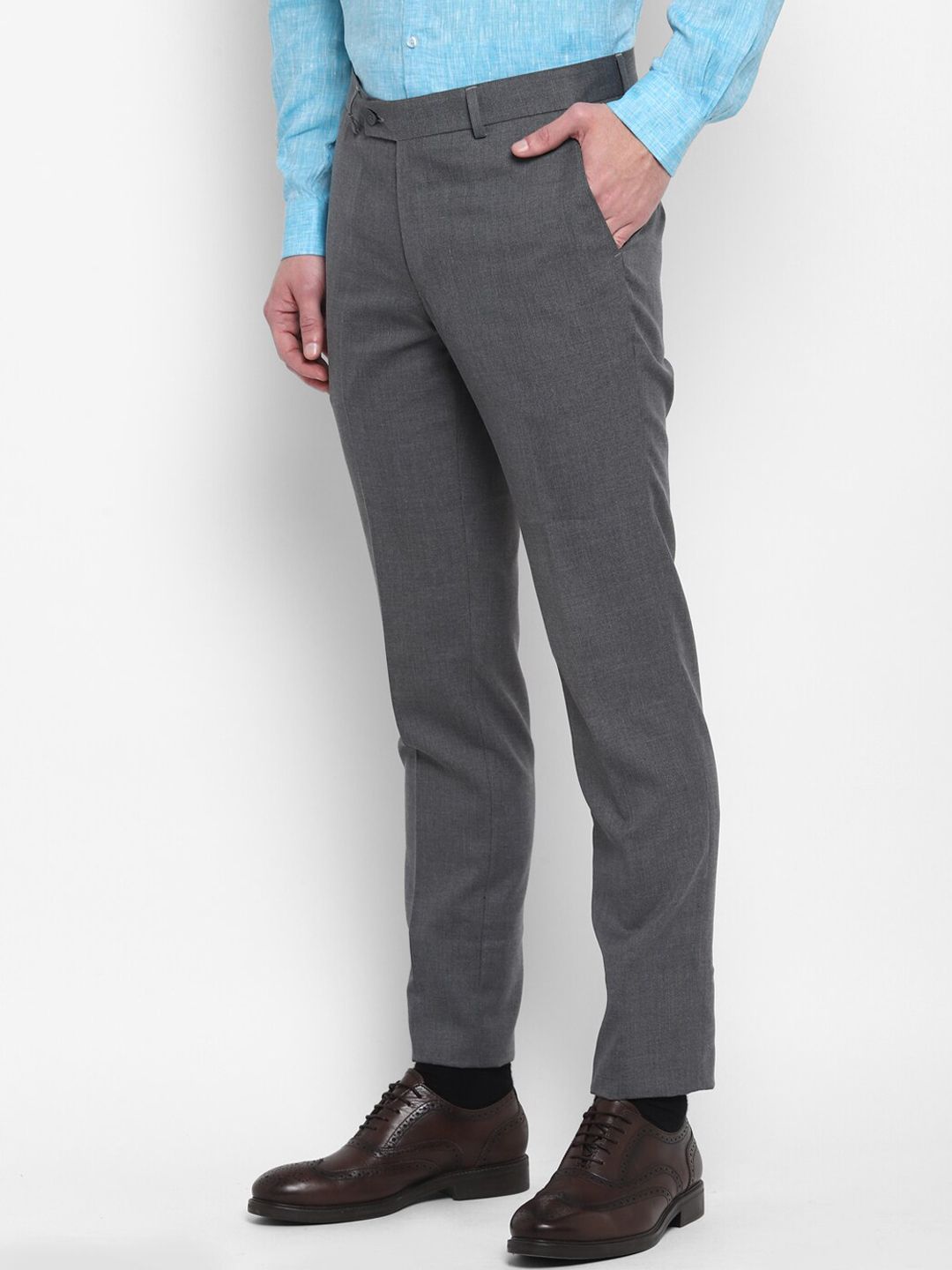  Turtle Men Tailored Slim Fit Formal Trousers