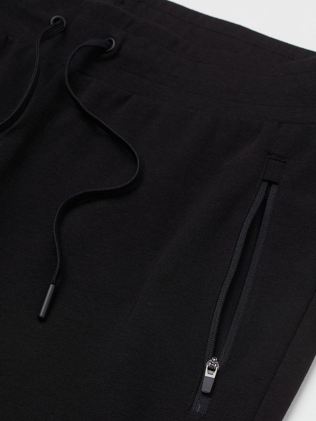  H&M Men Black Slim Fit Sports Joggers