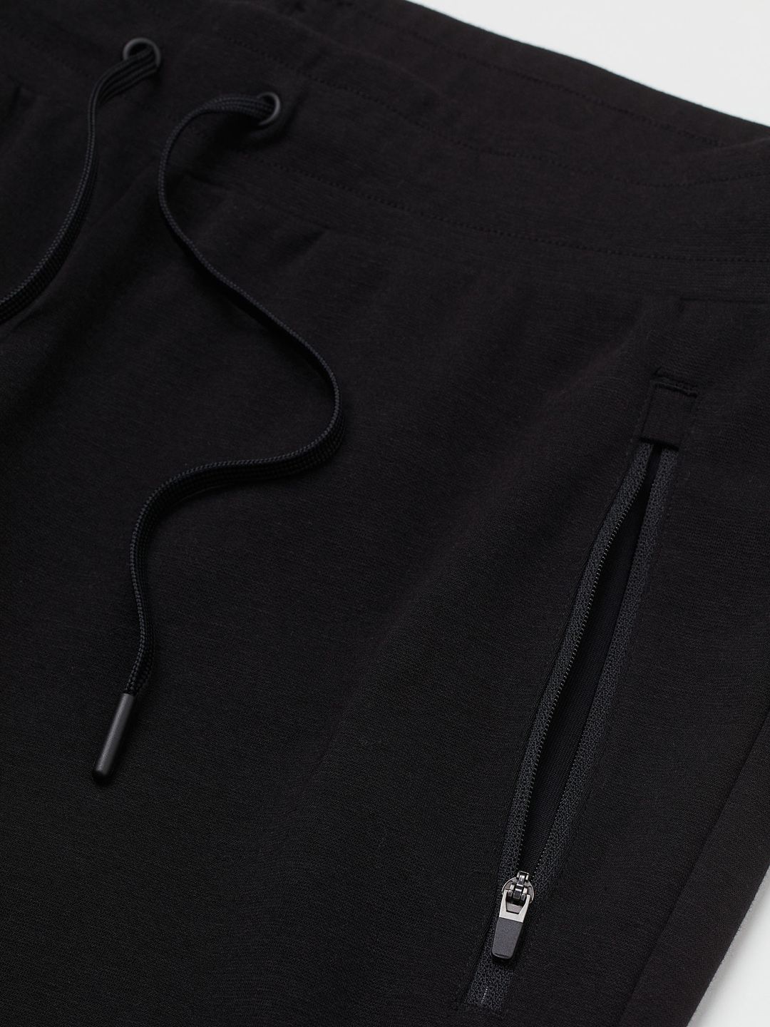  H&M Men Black Slim Fit Sports Joggers
