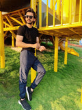  HRX By Hrithik Roshan Men Navy Blue Rapid Dry Running Joggers